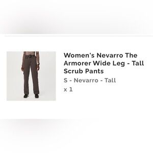 FIGS Women’s Nevarro Armorer Wide Leg Scrub Pants STAR WARS - LIMITED EDITION 🤎🤎